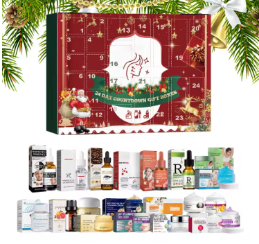 Calendario de Adviento de Belleza – 24 Días de Cosmética y Cuidado Facial ✨