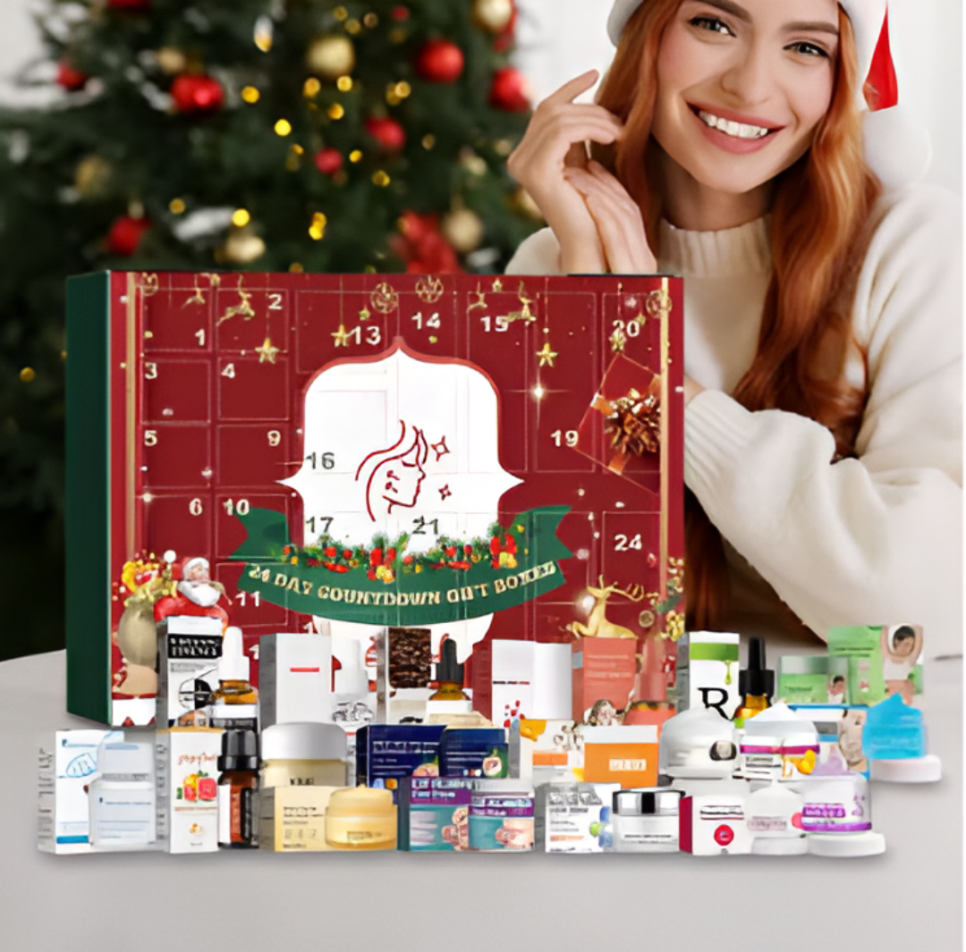 Calendario de Adviento de Belleza – 24 Días de Cosmética y Cuidado Facial ✨