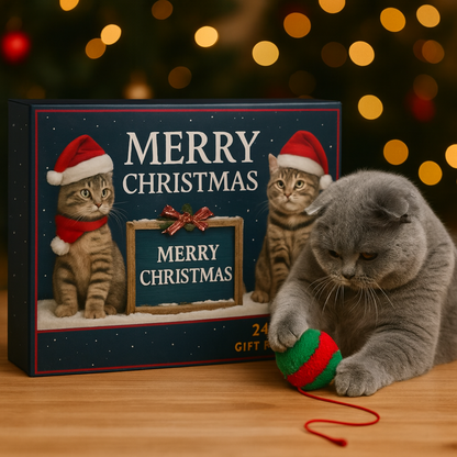 Calendario de Adviento para Gatos — 24 Sorpresas Navideñas 🐱🎄