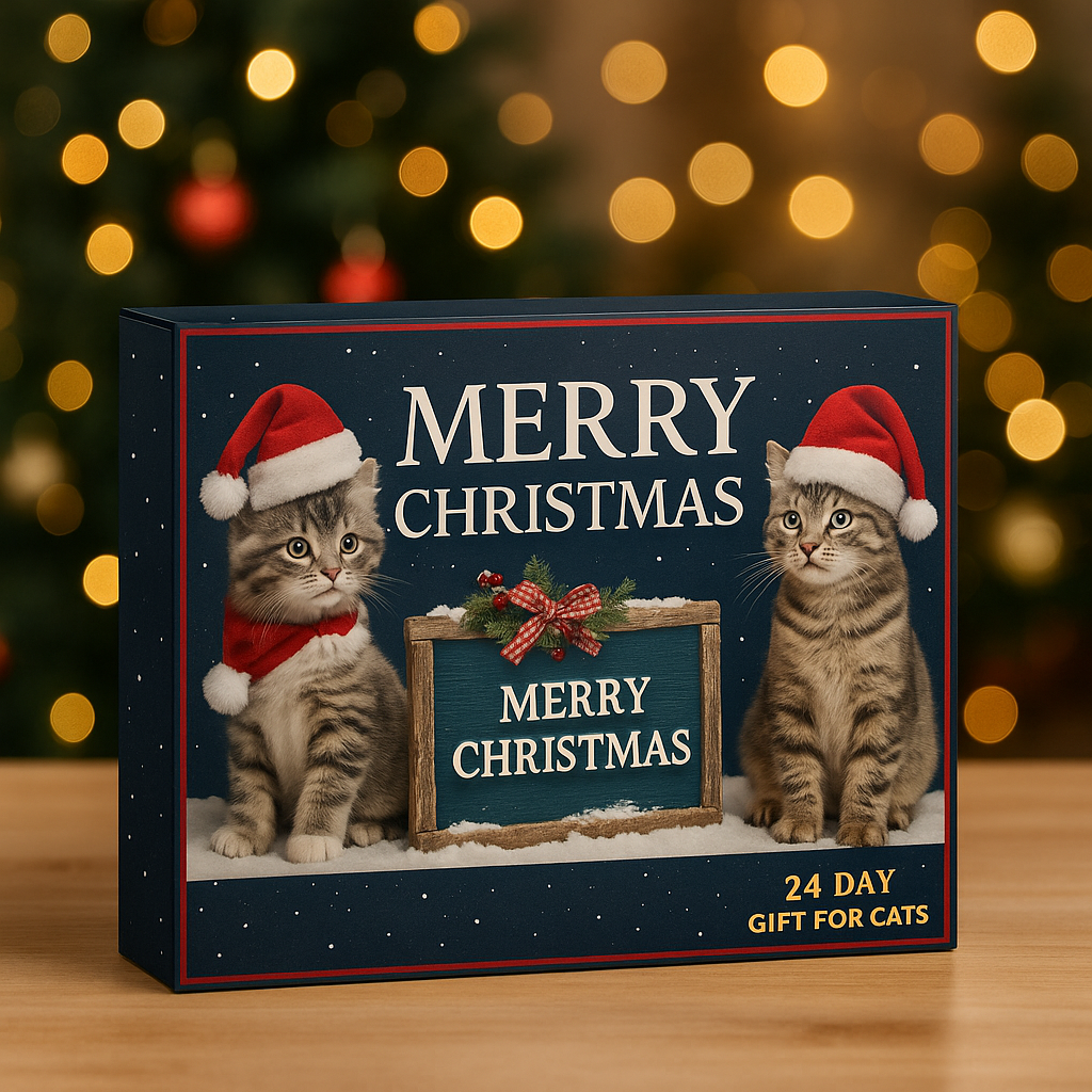 Calendario de Adviento para Gatos — 24 Sorpresas Navideñas 🐱🎄