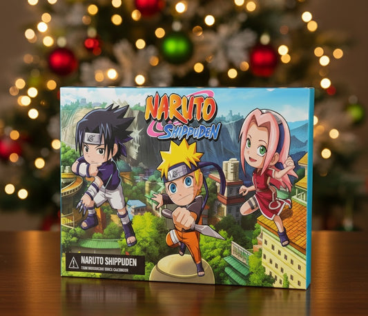 Calendario de Adviento Naruto — 24 Mini Figuras Sorpresa Ninja